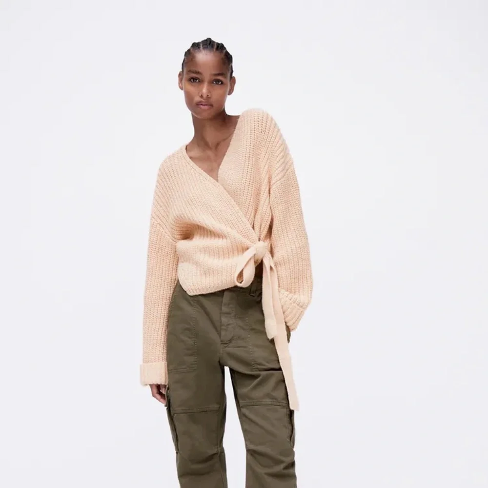 Zara tied wrap cardigan - Picture 2 of 10